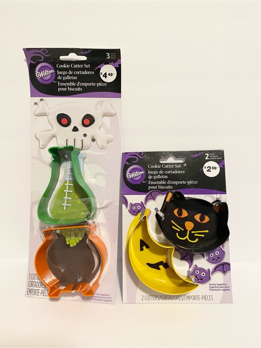Wilton Cookie Cutter Halloween Set 2013 Spooky Cookies Cutters Lot Baking